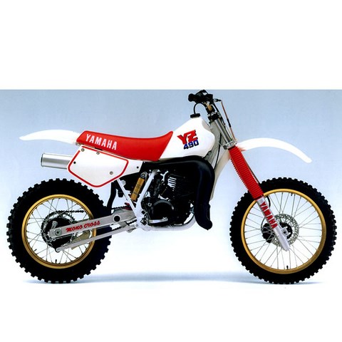 Yamaha 490  YZ  1987 Sp cifications Suspensions